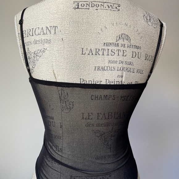 Cute mesh black corset bodysuit
Size: S - Picture 4 of 10